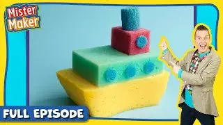 Mister Maker 🎨 Series 1, Episode 8 | Foam Boat ⚓ | FULL EPISODE