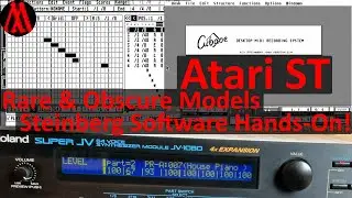 Atari ST - Part II - Corrections / Rare models / Steinberg History &  Hands-On Pro-24, Cubase