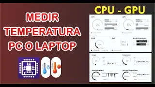 MEDIR TEMPERATURA DE TU PC O LAPTOP -  CPU, GPU, MEMORA RAM