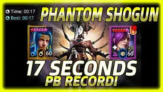 MY RECORD WITH NINJA IN THE SQUAD FOR PHANTOM SHOGUN 25! RAID SHADOW LEGENDS