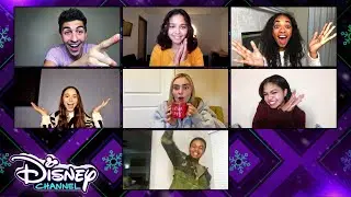 Disney Channel Reacts to Put the Happy in the Holidays | Holidays Unwrapped | Disney Channel