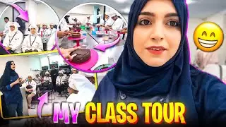 Aj class tour hai | omg yeh kya kiya students ne 😱 aj humne chocolate cake bake kiye handons class