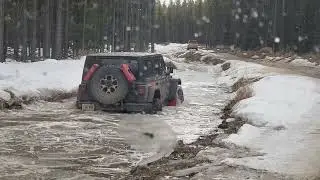 jeep doing jeep thing    #jeep #truck #offroad #youtube #video #instagram #water