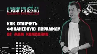 Как отличить финансовую пирамиду от МЛМ компании | А. Перевезенцев