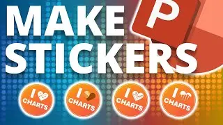 How to Design Stickers in PowerPoint 🔥 [PPT TIPS!]