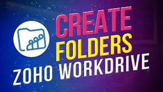 How to create folders in Zoho WorkDrive