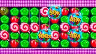 SWEET BONANZA | BONUS BUY SERİSİNDE BÜYÜK KAZANÇ AVINDAYIZ! #slot #casino #sweetbonanza