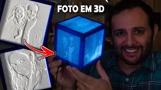 Como imprimir uma foto em 3D