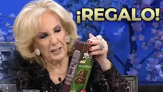 La reacción de Mirtha por el regalo culinario que le trajo Roberto Moldavsky de Israel