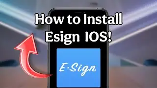 How to Install e-Sign & Install IPA Files on iPhone/iPad (No Jailbreak, No PC!)