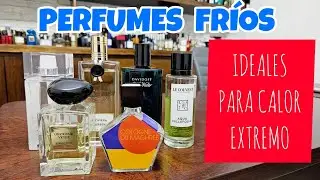 Perfumes Fríos para calor extremo