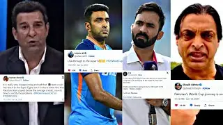 Cricket fraternity reacts as Pakistan gets Eliminated अँड USA qualify for Super 8 of T20 World Cup