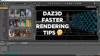 Here’s how to render faster in Daz3D