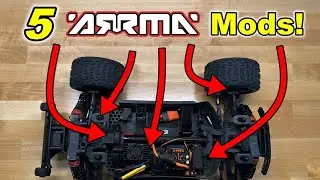 5 Arrma 3S Must-have Mods!