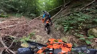 How demarking a Hard Enduro Race Track looks like - Romaniacs