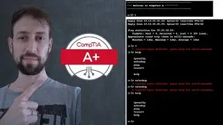 CompTIA A+ 220-1102 Simulation.  Resolving connectivity issues between two computers