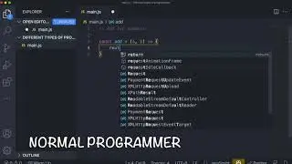 Different types of programmers