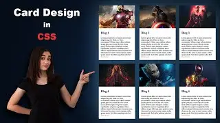 Marvel Card Design in CSS |Easy Designable Card | #html #css