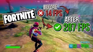 🔧FORTNITE CHAPTER 5: HOW TO BOOST FPS AND FIX FPS DROPS / STUTTER🔥| Low-End PC✔️