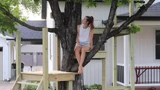 DIY Treehouse Playground Build Pt 1