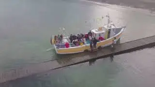 LLANDUDNO - Sea-Jay boat on the sea front!