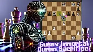 Can Stockfish See THIS Move? - Yuri Gusev's Immortal Positional Queen Sacrifice