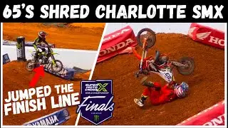 These 65cc Riders are INSANE! Charlotte SuperMotocross 65 All Stars Free Practices