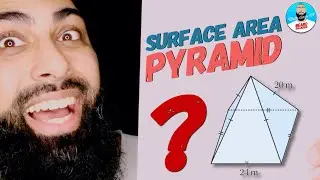 How to Calculate the Surface Area of any Pyramid | Beard Squared