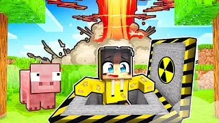 Kimsenin ASLA Bulamayacağı KIYAMET SIĞINAĞI İnşa Ettim! ☢️ | Minecraft