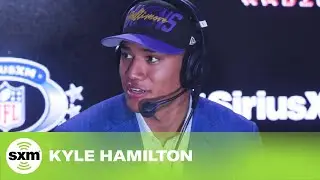 Kyle Hamilton Responds to Being Picked By the Baltimore Ravens | SiriusXM