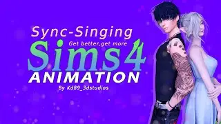 Sims 4 Singing Blender Animation (FREE)