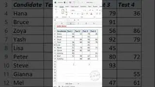 Hide Zeros in Excel #shorts