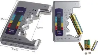 Цифровой Тестер Аккумуляторов!! ВСЕ СОВРЕМЕННЫЕ РАЗМЕРЫ??