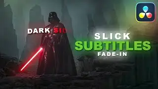 FADE-IN Subtitles -DaVinci Resolve