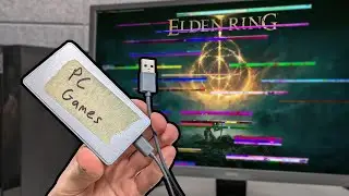 Playing Elden Ring without a Hard Drive… 🤡