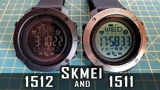 Skmei 1511 and 1512 Smart watch review 