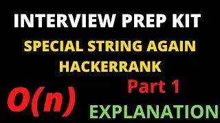 Special String Again hackerrank solution part 1 (explanation)