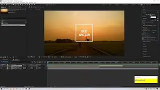 Adobe After Effect Tutorial - Create Basic Title Trim Path Effect