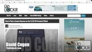 How to Flash a Custom Recovery on the LG G2 (All Versions)