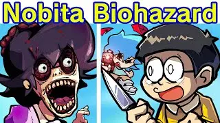 Friday Night Funkin VS Nobitas BIOHAZARD | Doraemon Nobitas Resident Evil (FNF MOD/Cartoon)