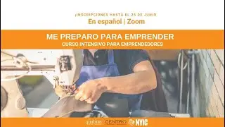 Me preparo para emprender, Curso de emprendimiento