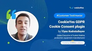 Customer Testimonial - By Ylyas | CookieYes GDPR Cookie Consent Plugin