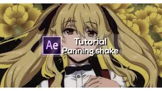 Panning Shake | After Effects