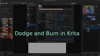 Dodge and Burn in Krita