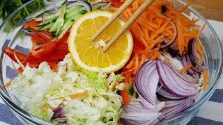 ВЫ ИХ БУДЕТЕ ЕСТЬ КАЖДЫЙ ДЕНЬ‼ САЛАТ БЕЗ МАЙОНЕЗА 