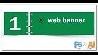 how to create fine web banner for add in Illustrator