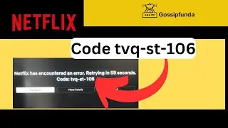 Netflix error code tvq-st-106