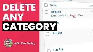 How to Delete Any WordPress Category (even "Uncategorized")
