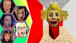 Gamers react to : Mrs. Pomp [Baldis Basics]