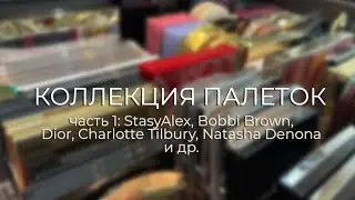 Моя коллекция палеток теней | Часть 1